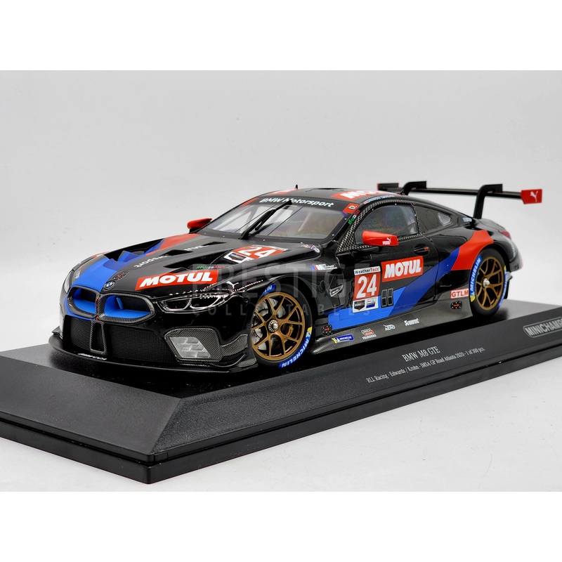 Minichamps 2020 BMW M8 GTE No.24, IMSA GP Road Atlanta RLL Racing 1:18 – New
