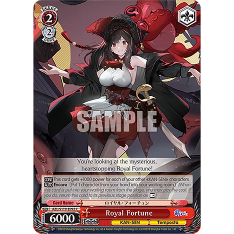 Royal Fortune (AZL/S119-E092 C) [Azur Lane Vol. 2]