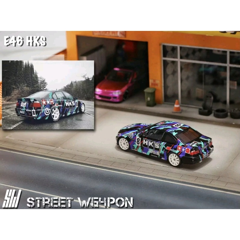 STREET WARRIOR 1/64 E46 M3 HKS #8