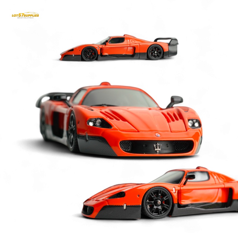 YM Model Maseti MC12 Stradale Corsa 2-Tone Orange – Carbon Fiber – Resin 1:64