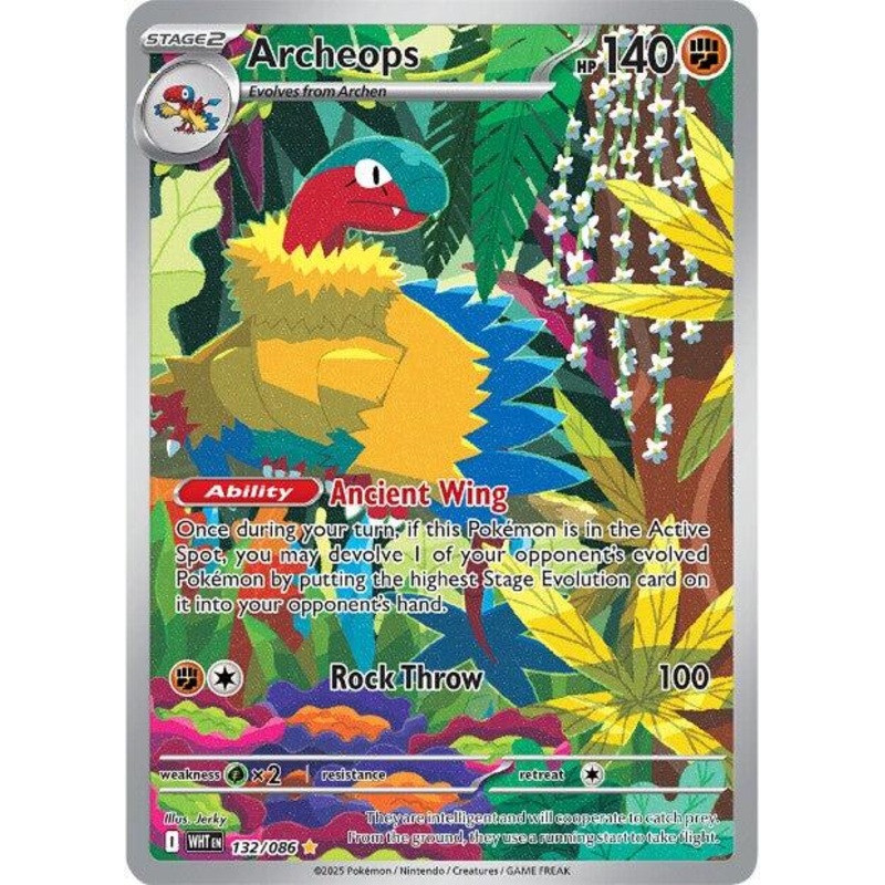 Archeops (132/086) [Scarlet & Violet: White Flare]