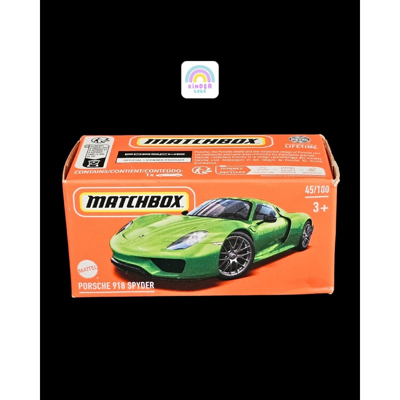 Matchbox Porsche 918 Spyder – Sealed Box