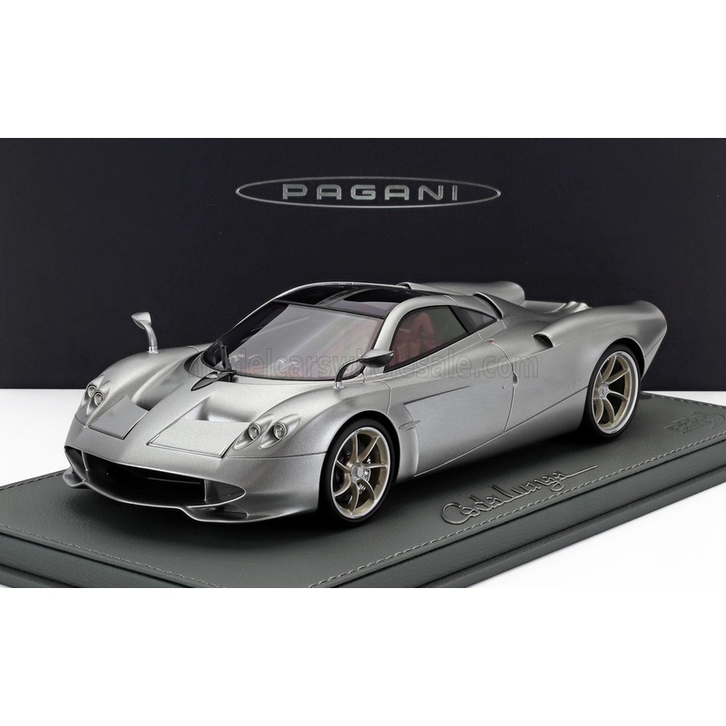 PAGANI – HUAYRA CODALUNGA 2022 – CON VETRINA – WITH SHOWCASE – GRIGIO MONTECARLO – MATT GREY