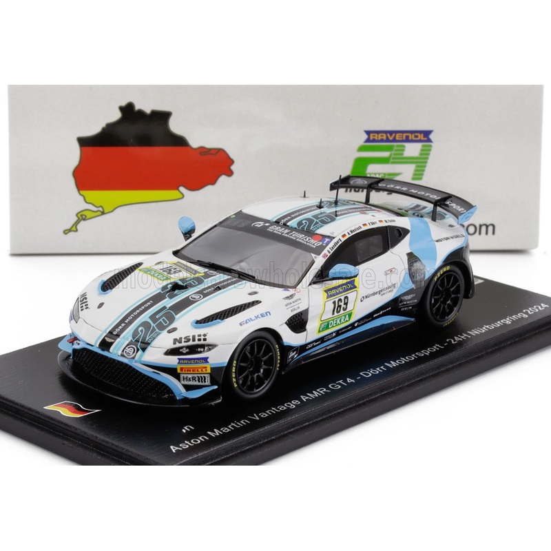 ASTON MARTIN | VANTAGE AMR GT3 TEAM DORR MOTORSPORT N 169 24h NURBURGRING 2024 O.SANDBERG – A.WENISCH – M.FUNKE – P.DORR