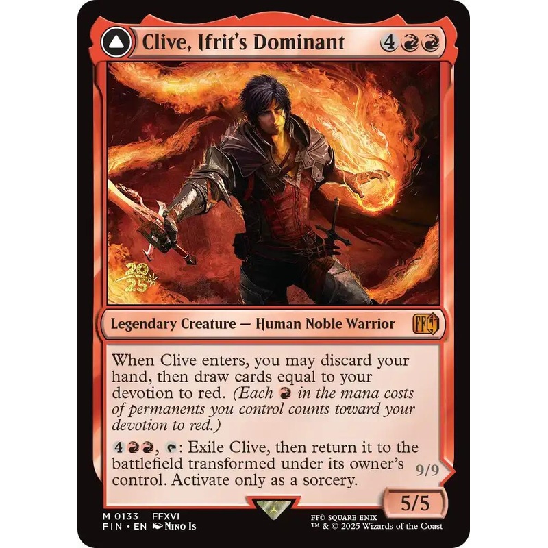 Clive, Ifrit’s Dominant [FINAL FANTASY Prerelease Promo]