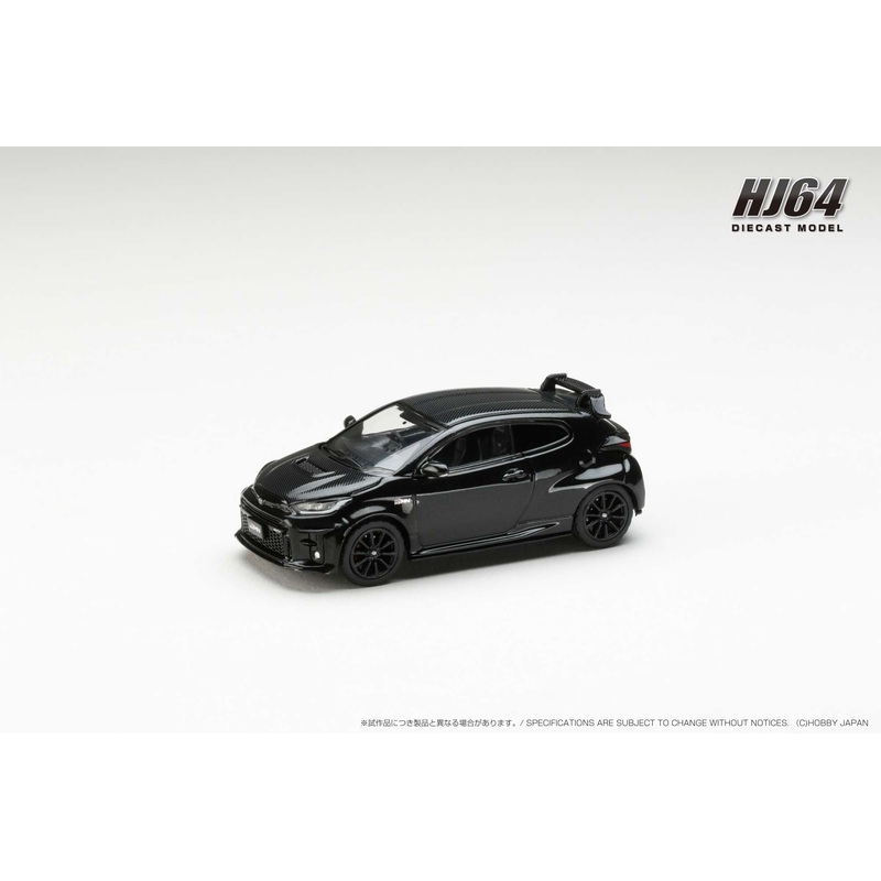 Hobby Japan 1:64 Toyota GRMN YARIS CIRCUIT PACKAGE PRECIOUS BLACK PEARL