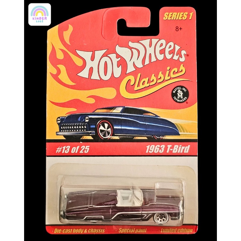 Hot Wheels Classics 1963 Ford Thunderbird Limited Edition