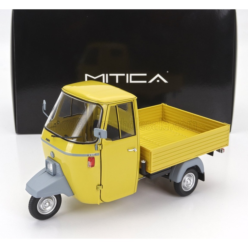 PIAGGIO – APE P501 OPEN 1979 – CON VETRINA – WITH SHOWCASE – GIALLO TEXAS