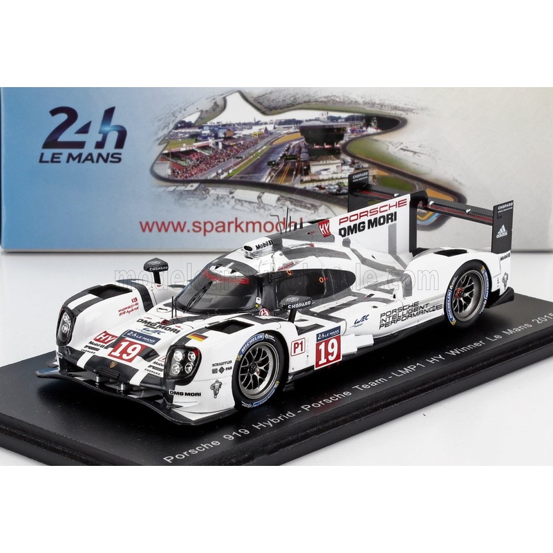 PORSCHE | 919 HYBRID 2.0L TURBO V4 TEAM PORSCHE N 19 WINNER 24h LE MANS 2015 EARL BAMBER – NICK TANDY – NICO HULKENBERG
