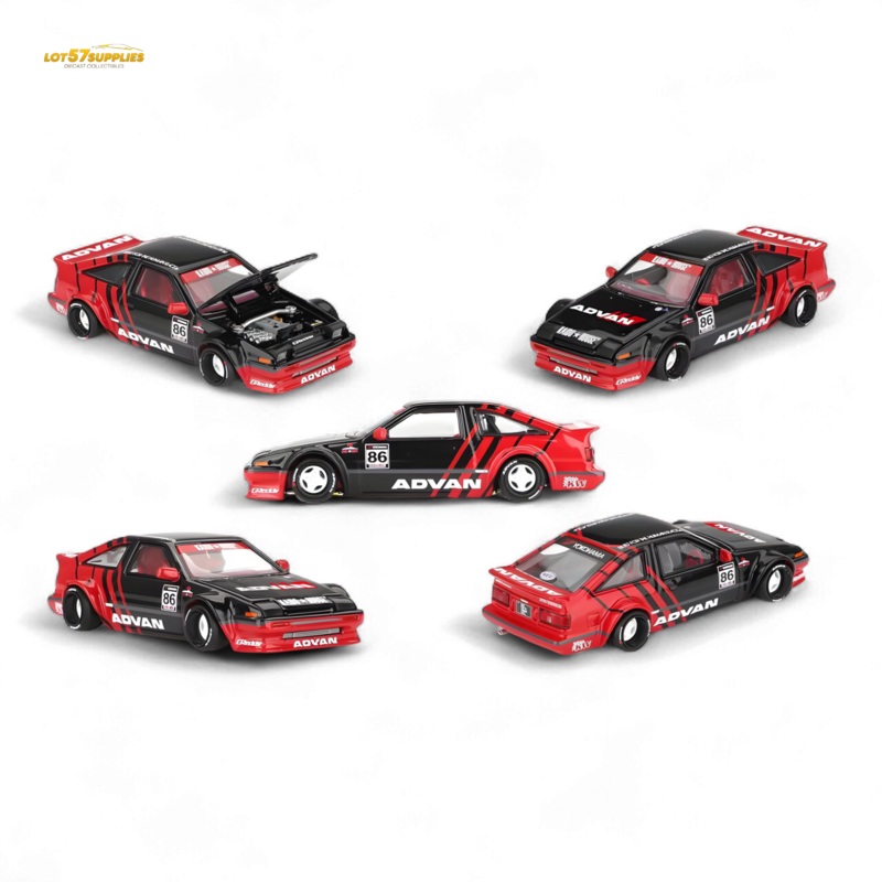 (Pre-Order) KAIDO Toyota AE86 Sprinter Trueno – ADVAN 1:64