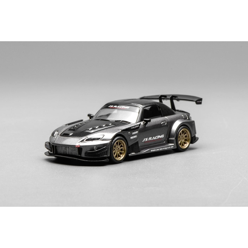 * PRE ORDER * MOTORHELIX 1/64 HONDA S2000 JS RACING Moon Rock Metallic M65145