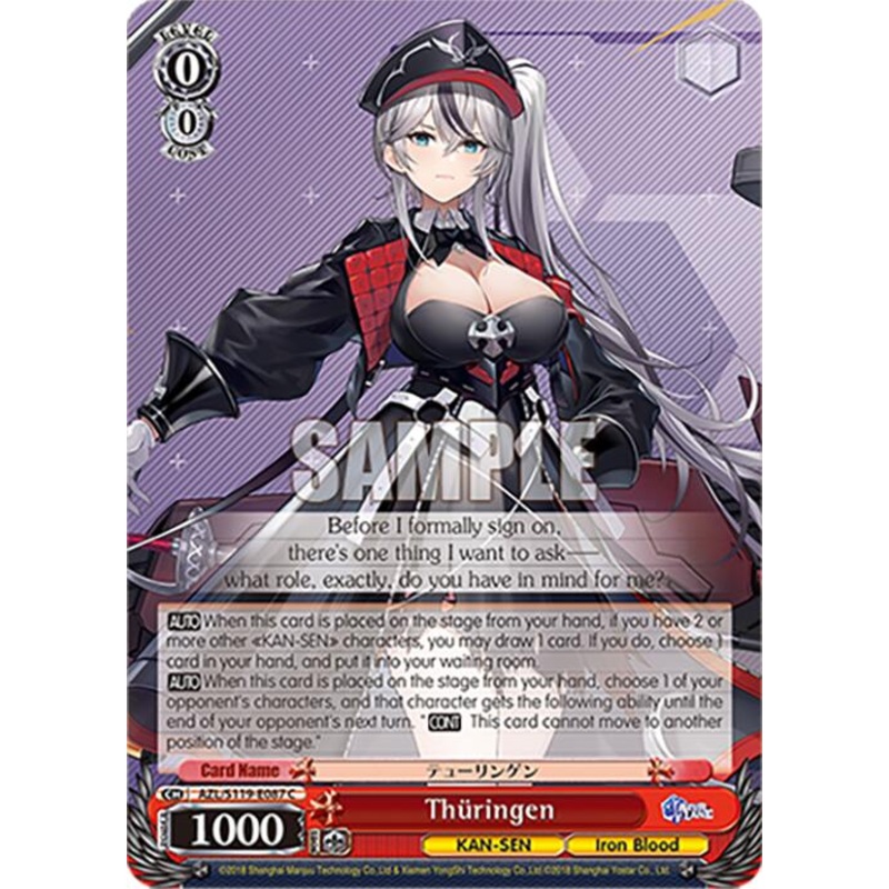 Thuringen (AZL/S119-E087 C) [Azur Lane Vol. 2]