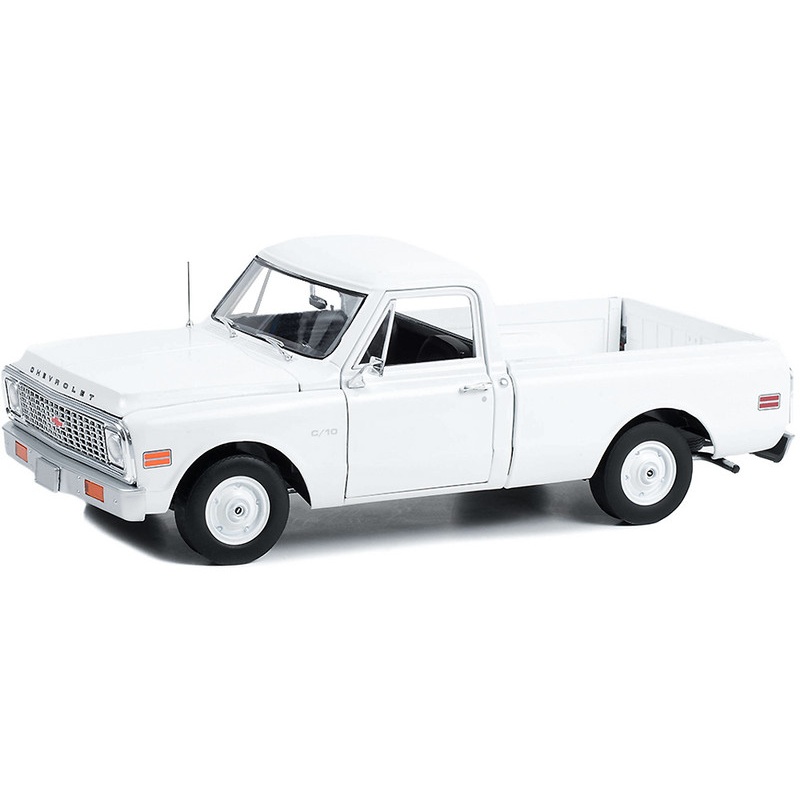1968 Chevrolet C-10 Pickup Truck White Starsky and Hutch (1975-1979) TV Series 1/18 Diecast Model Car by Highway 61