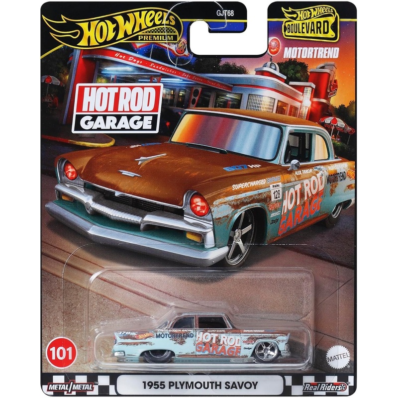 Hot Wheels HRT58 Boulevard 1955 Plymouth Savoy