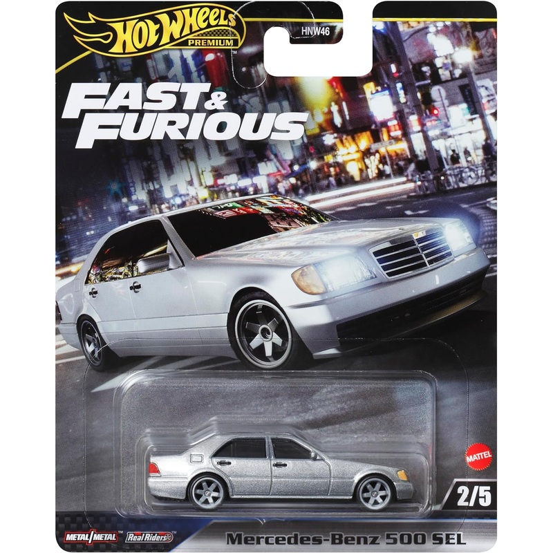 Hot Wheels HRT94 Fast and Furious – Mercedes Benz 500 SEL