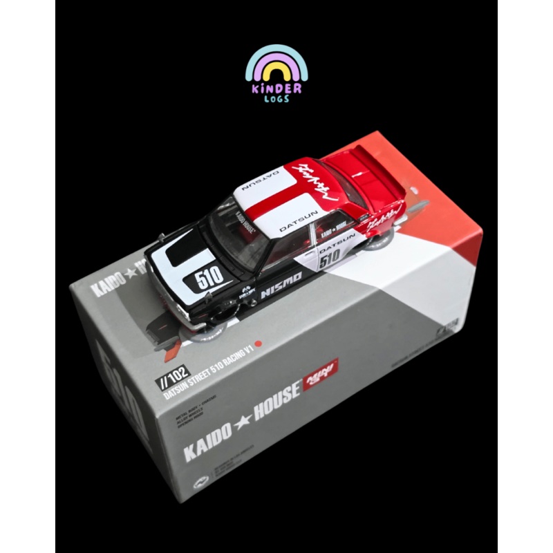 Mini GT Kaido Datsun Street 510 Racing V1 (Open Box)