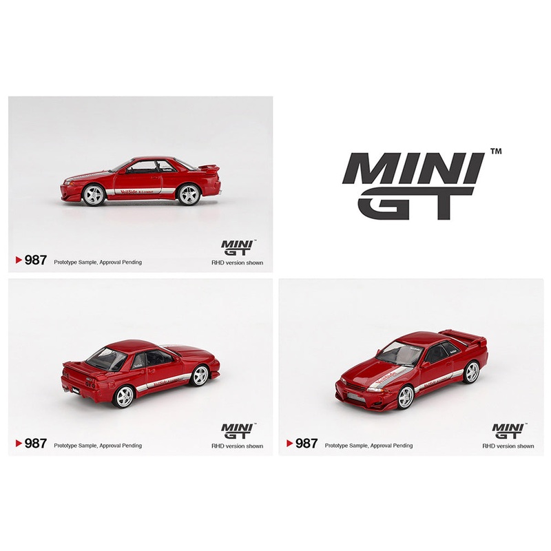 *PREORDER* MINI GT 1:64 Nissan Skyline GT-R (R32) Combat C-I Veilside in Gem Red