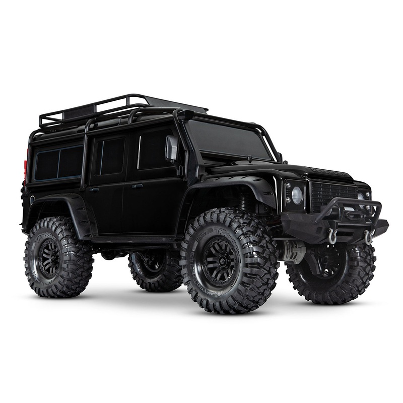 TRAXXAS TRX-4 LAND ROVER DEFENDER SCALE AND TRAIL CRAWLER BLACK – 1:10 SCALE