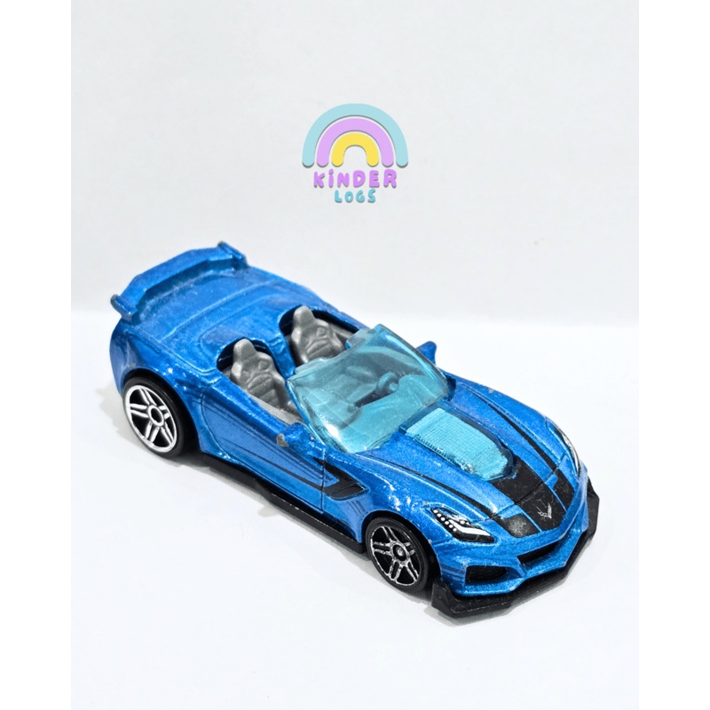 Hot Wheels 2019 Chevrolet Corvette ZR1 Convertible – Blue (Pre-Owned)