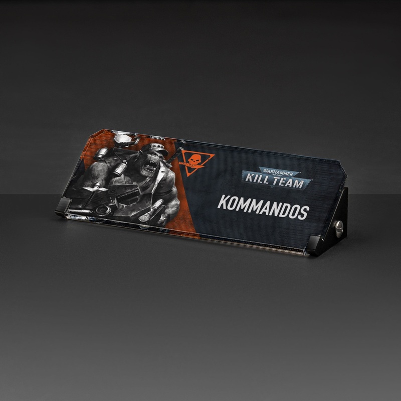 Plaque for Warhammer 40,000 Kill Team: Kommandos