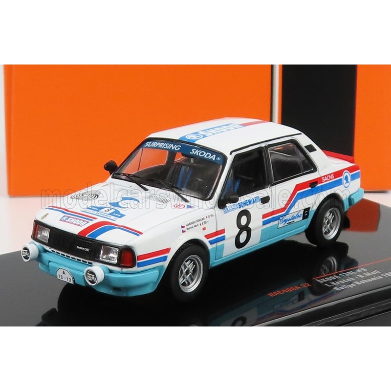 SKODA | 130L TEAM UAMK SKODA MLADA BOLESLAV N 8 RALLY BOHEMIA 1988 L.KRECEK – B.MOTL