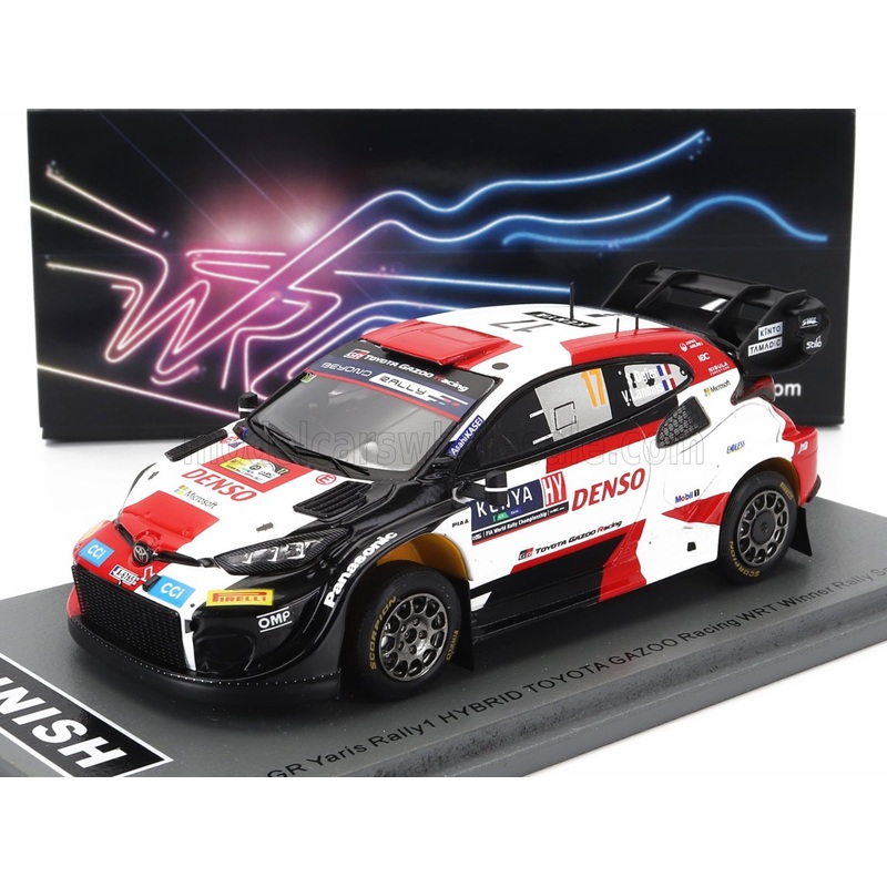 TOYOTA | YARIS GR HYBRID RALLY1 TEAM TOYOTA GAZOO RACING WRT N 17 WINNER RALLY SAFARI 2023 SEBASTIAN OGIER – VINCENT LANDAIS