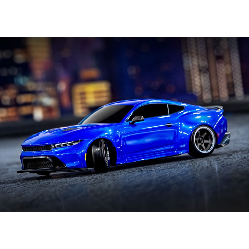 TRAXXAS – 4 TEC DRIFT MUSTANG – REAR WHEELS DRIVE – BLUE