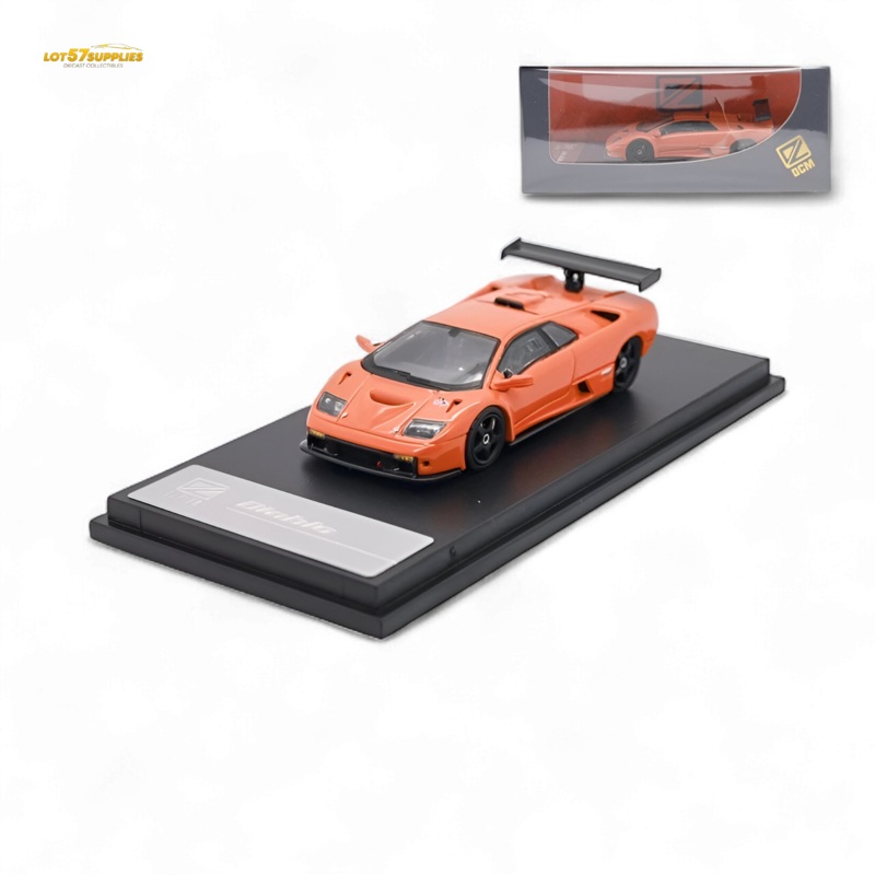 DCM Lamborghini Diablo GT-R Orange Diecast Model 1:64 Limited to 500 Pcs