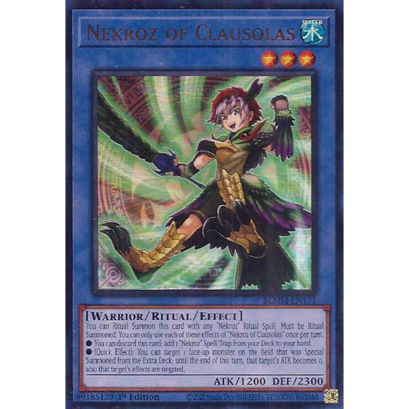 Nekroz of Clausolas [BLMM-EN131] Ultra Rare