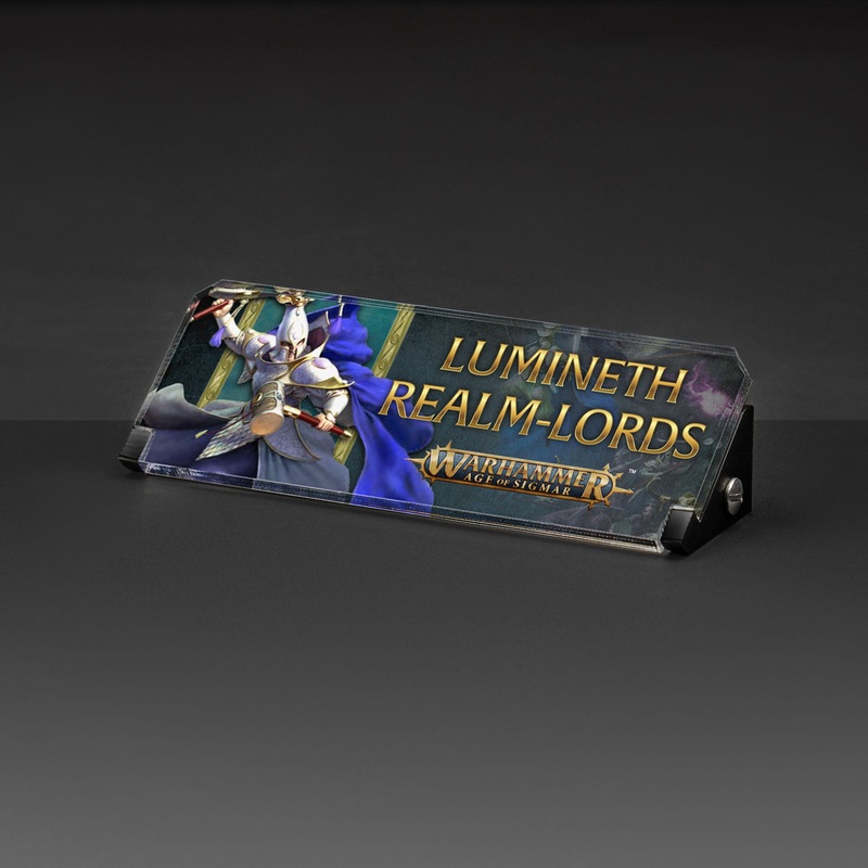 Plaque for Warhammer Age of Sigmar – Lumineth Realm-Lords