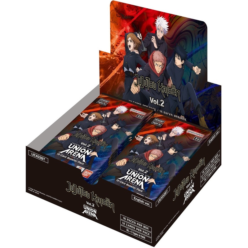 Union Arena – JuJuTsu Kaisen Vol 2.  Booster Box