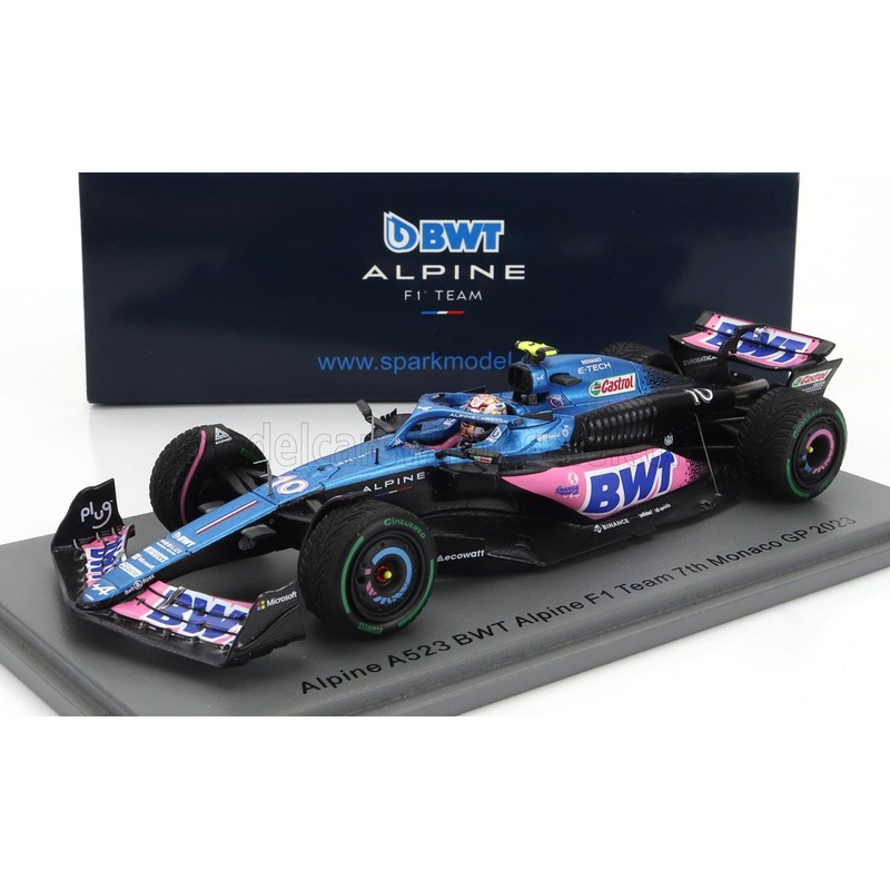 ALPINE | F1  A523 TEAM BWT ALPINE N 10 7th MONACO GP 2023 PIERRE GASLY