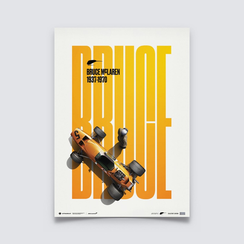 McLaren Papaya – Bruce McLaren special – Spa-Francorchamps Circuit – 1968 – Collectors Edition