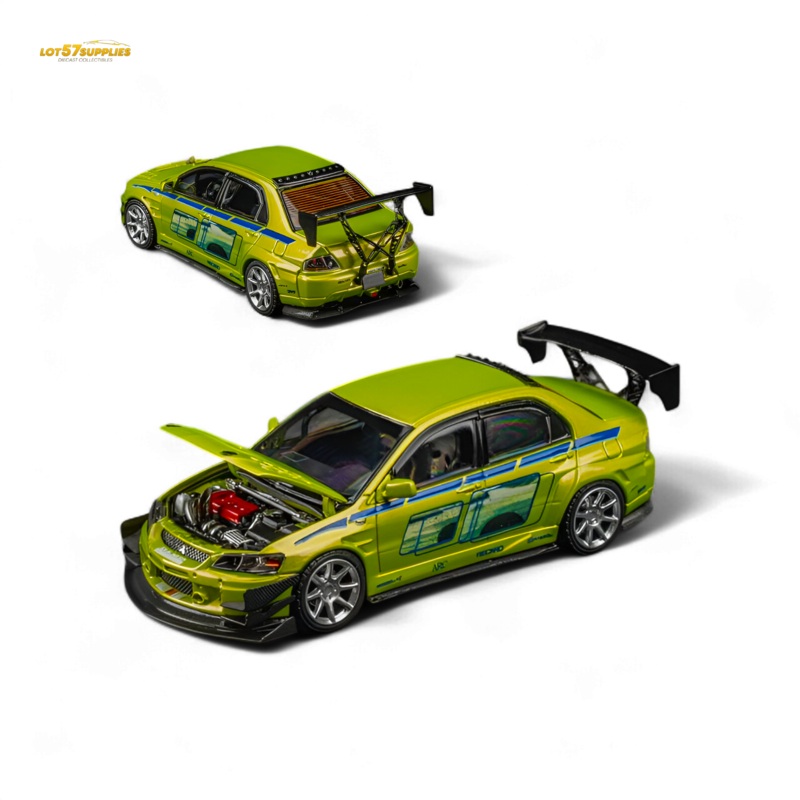 (Pre-Order) Findclassically Mitsubishi 9th Generation – FNF Bryan Livery Green 1:64