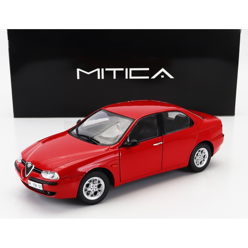 ALFA ROMEO – 156 2.5 V6 24V 1997  BLACK INTERIOR – ROSSO ALFA RED