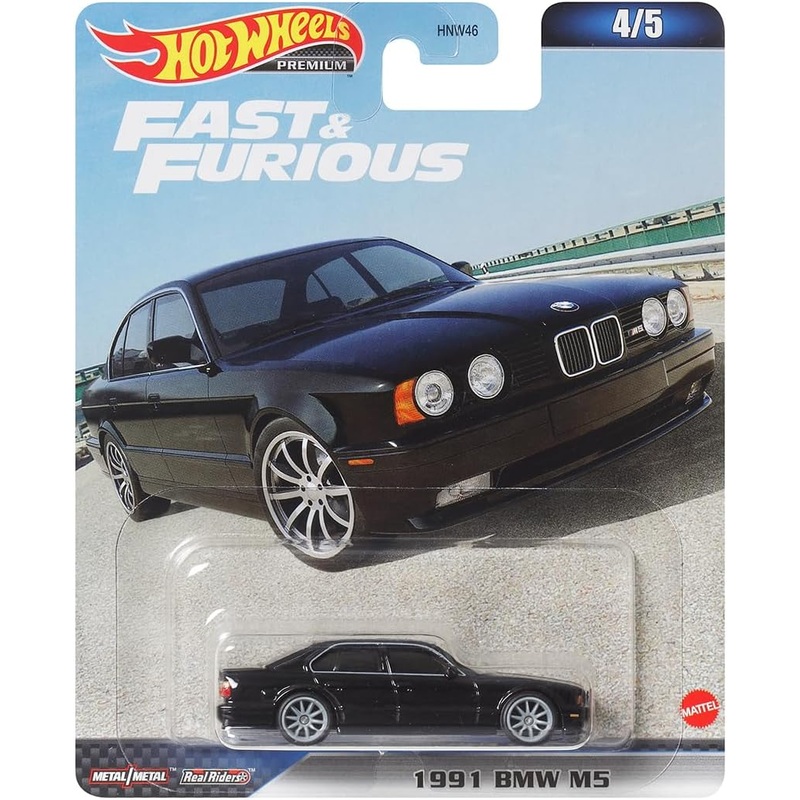 Hot Wheels HKD28 Fast and Furious – 1991 BMW M5
