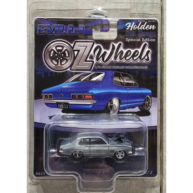OZ WHEELS – EVIL LJ – CHASE EDITION – 1:64 SCALE DIECAST