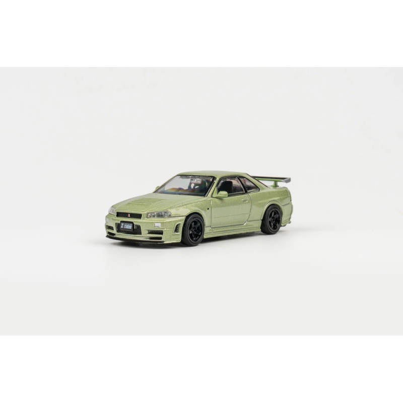TOPART X DCT 1/64 Nissan R34 Z-Tune – JADE GREEN