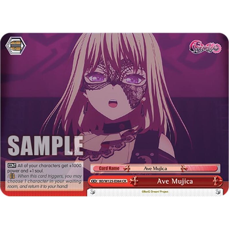 Ave Mujica (BD/W125-E064 CR) [MyGO!!!!! x Ave Mujica]