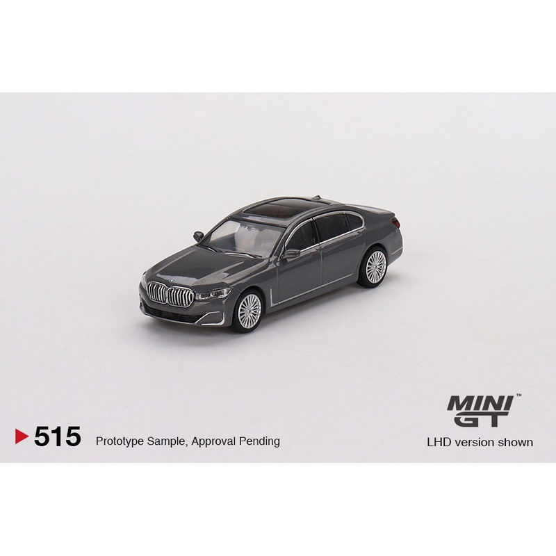 Mini GT 1/64 BMW 750Li xDrive Bernina Grey Amber Effect RHD (MGT00515-R)