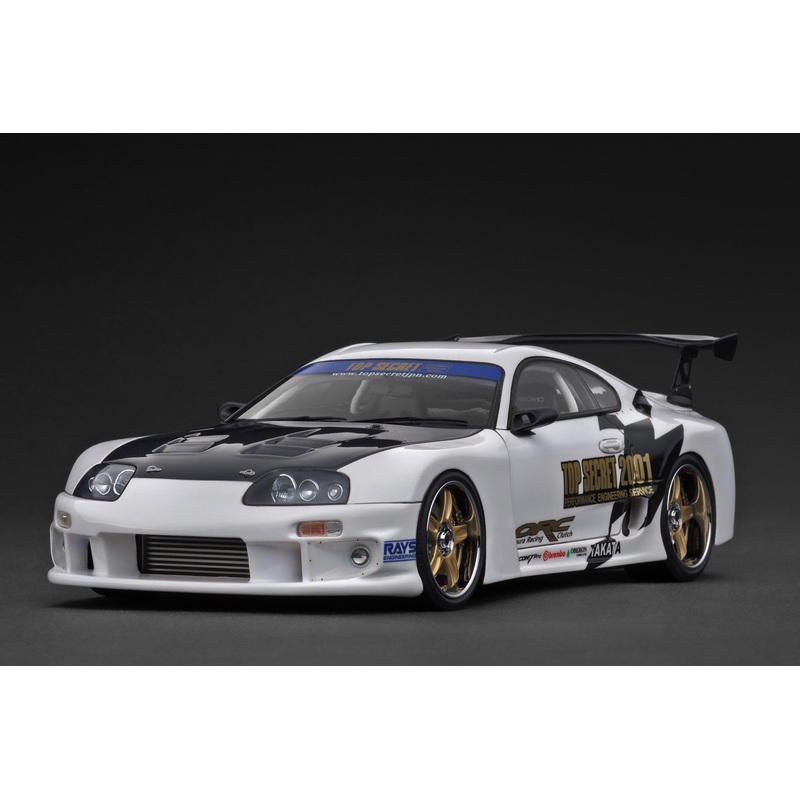 *PREORDER* Ignition Model 1:18 Toyota Supra (A80) TOP SECRET in White