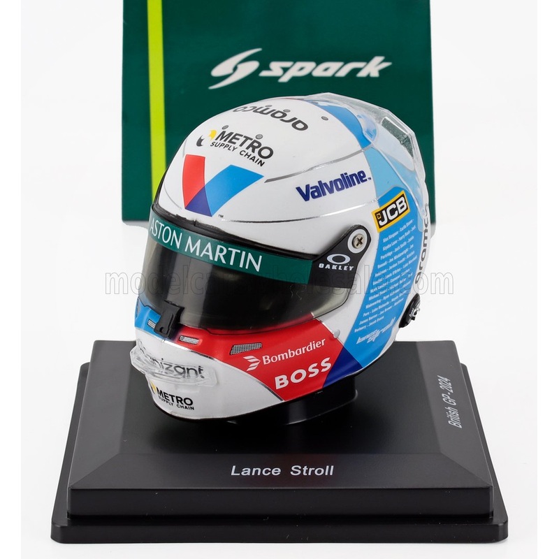 BELL HELMET | CASCO HELMET F1 LANCE STROLL TEAM ARAMCO COGNIZANT ASTON MARTIN N 18 BRITISH GP 2024