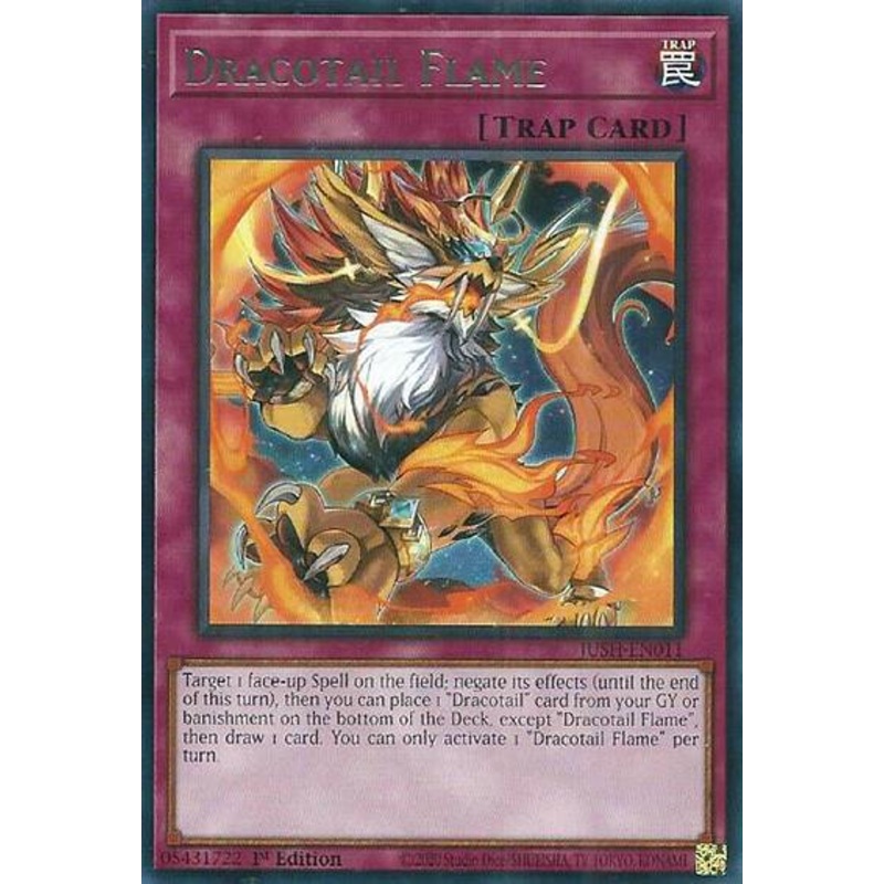 Dracotail Flame [JUSH-EN011] Rare