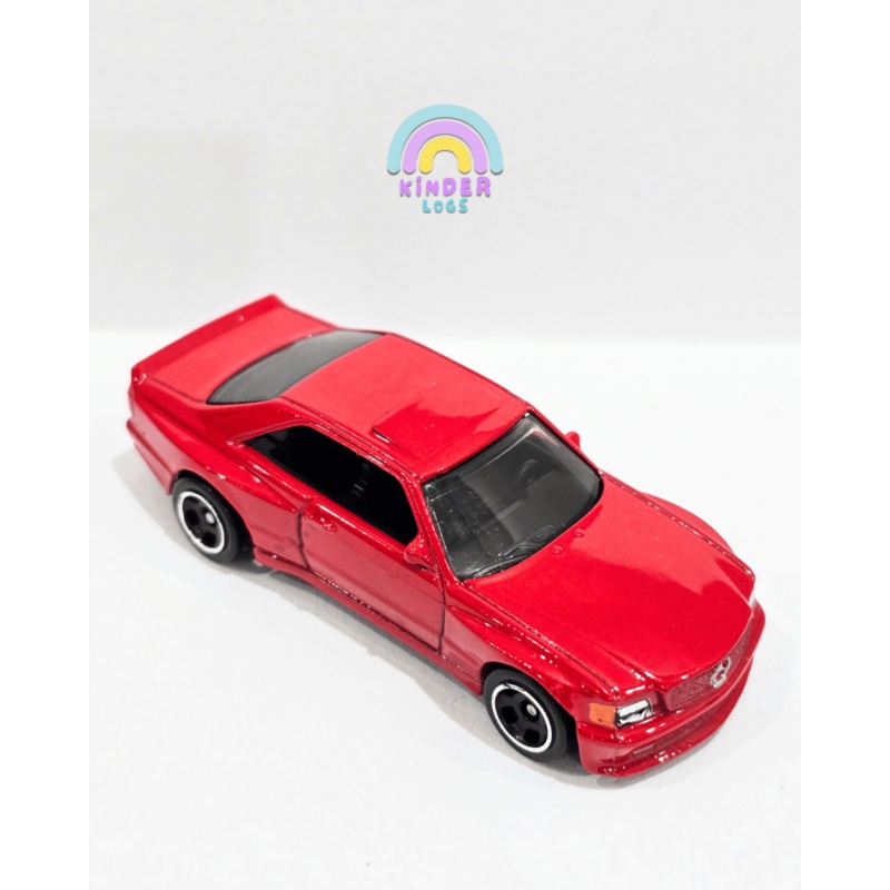 Hot Wheels 1989 Mercedes-Benz 560 SEC AMG – Red (Uncarded)