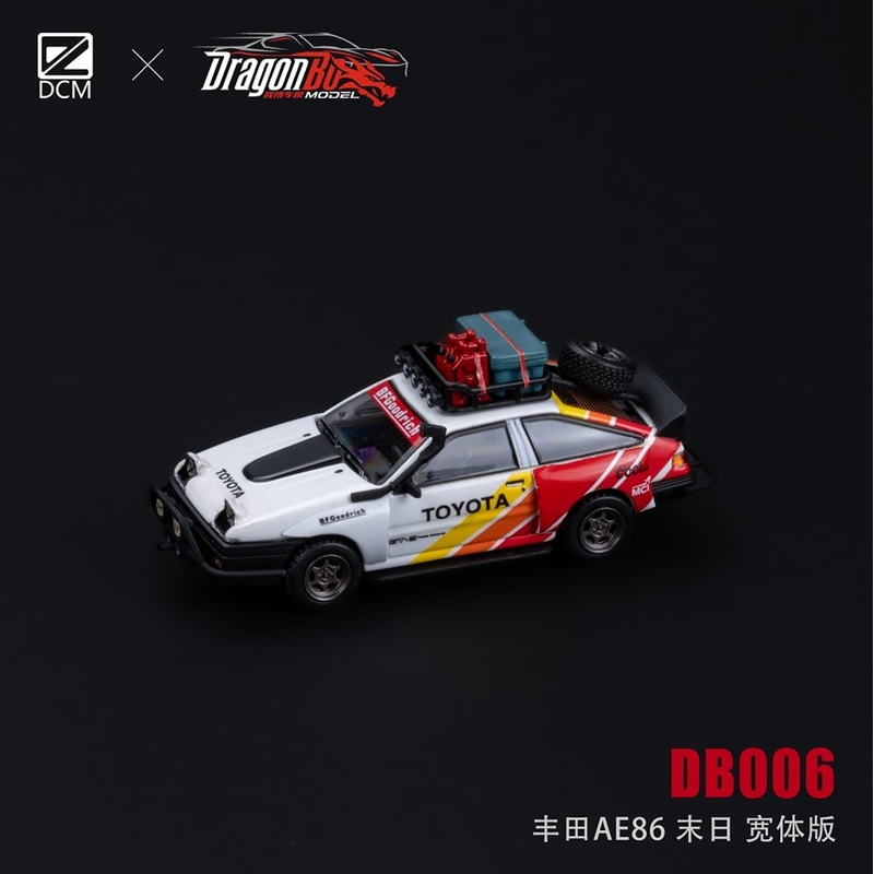 D.BoModel & DCM 1/64 AE86 DB006 Widebody