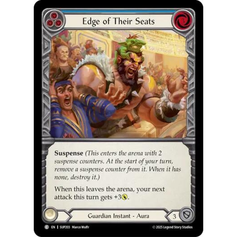 Edge of Their Seats (Blue) [SUP203] (Super Slam)