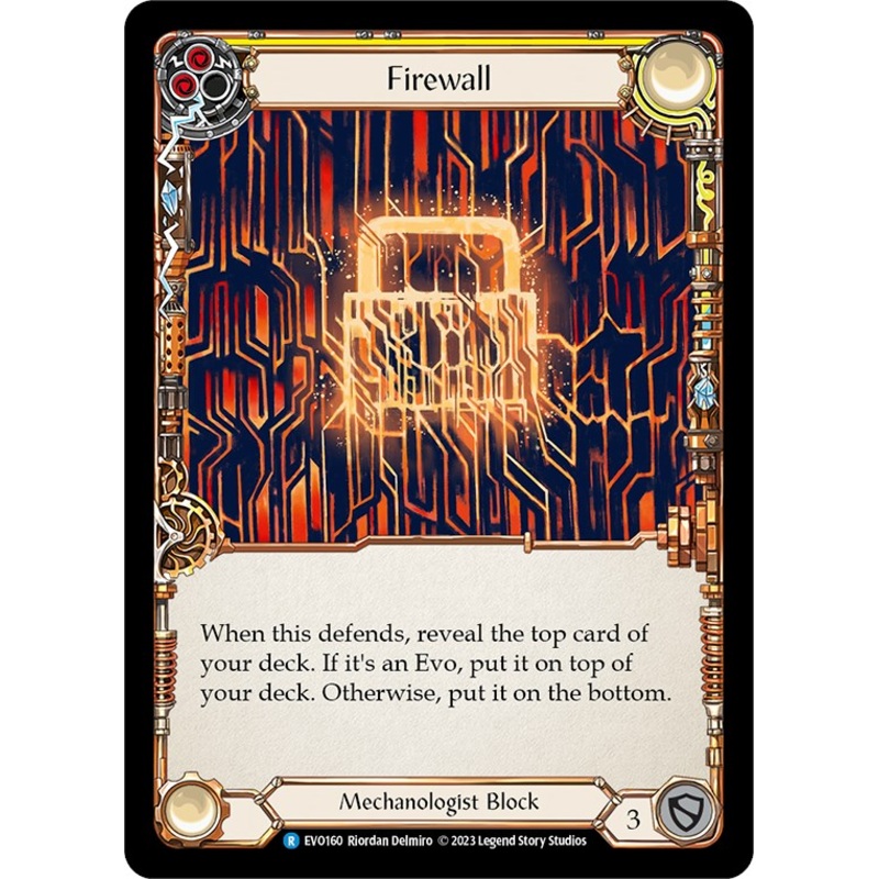 Firewall (Yellow) [EVO160] (Bright Lights)