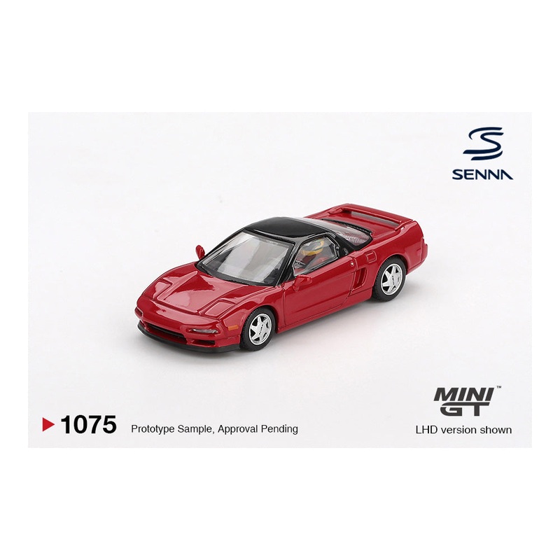 *PREORDER* MINI GT 1:64 Honda NS-X Prototype Midship Sports 1989 Ayrton Senna with Figure
