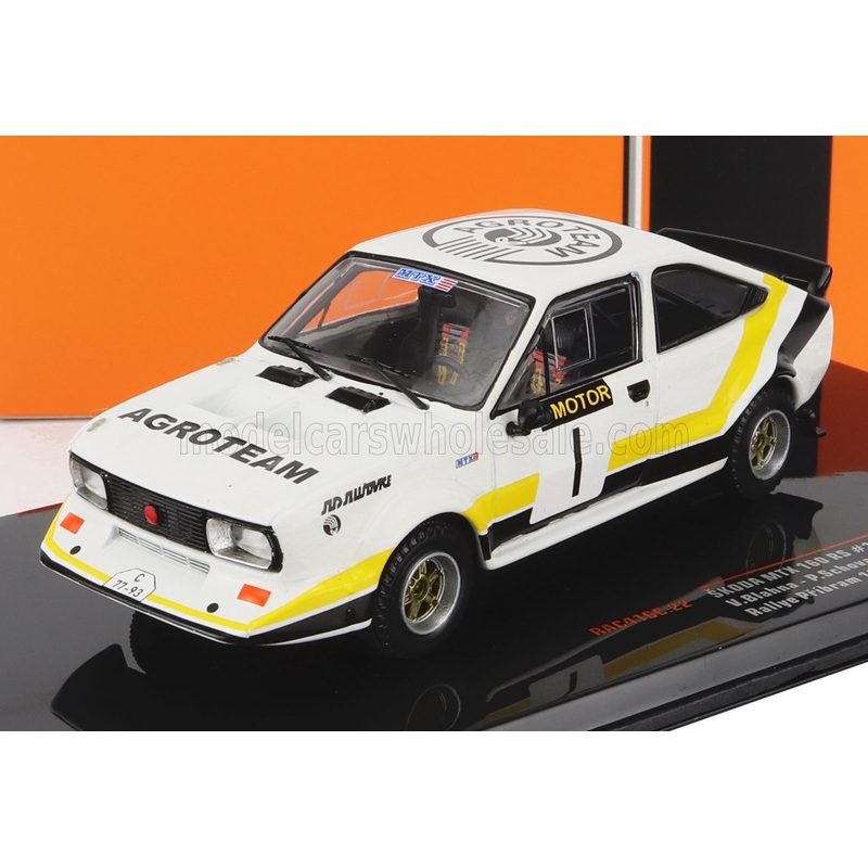 SKODA | 160RS MTX N 1 RALLY PRIBRAM 1984 V.BLAHNA – P.SCOVANEK