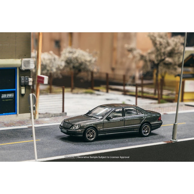 Tarmac Works 1/64 Mercedes-Benz S 65 AMG Tectite Grey Metallic – GLOBAL64
